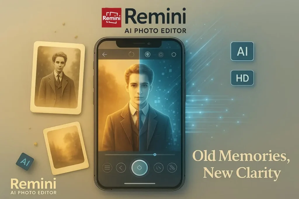 Remini Photo Enhancer Review – Turn Blurry Memories into HD Photos with One Tap!